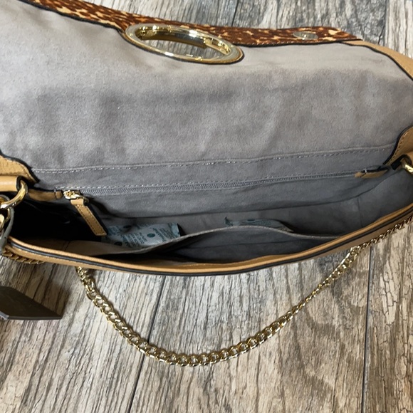 Vince Camuto Kimi clutch leather purse leopard - Picture 15 of 16